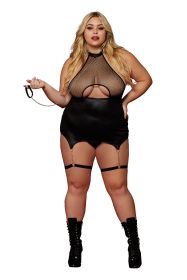 Garter Slip and Leash