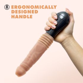 Dr. Skin Silicone  Dr. Knight  Thrusting Gyrating Vibrating Dildo
