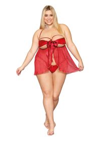 Bow Babydoll and Thong