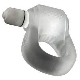 Glowdick Cockring With LEd  Clear Ice